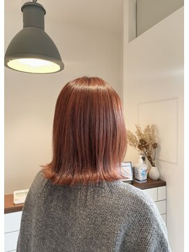 ウルカ 浦和美園(ulQua) ブリーチなしオレンジカラー◎