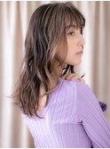 フェイスフレーミングハイライトエアリーロングY北浦和10代20代