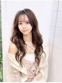 髪質改善 夏の巻き髪スタイル