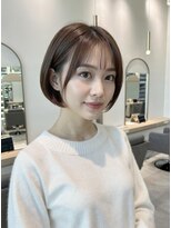 ライズ ネックス ザ サロン 渋谷(LIZE nex the salon)&nbsp;ショートボブ［＃渋谷駅＃韓国＃髪質改善］