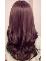 アロマ アンド アイボリー(Aroma&ivory) ピンクパープルグラデーションロング