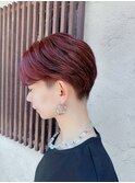 刈り上げマニッシュショート