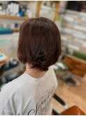 ノンブローボブ×シークレットハイライト×ブルーパープル
