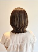 軽やかに揺れる外ハネボブ