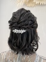 オレンジ梅田店(ORANGE)&nbsp;ハーフアップ/アレンジ/結婚式