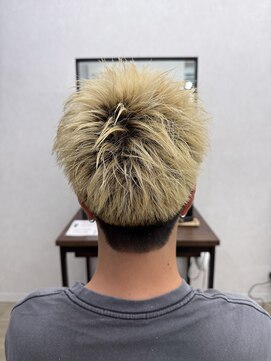 スウェル 津田沼店(Swell) ハイトーン×スパイキー[津田沼駅/Men's/メンズカット/パーマ]