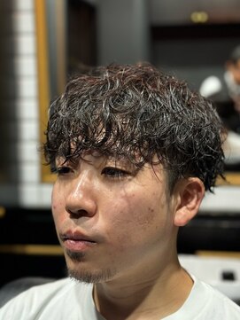 巻きスパイラルパーマ