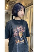 ボブ　ネイビーブルー