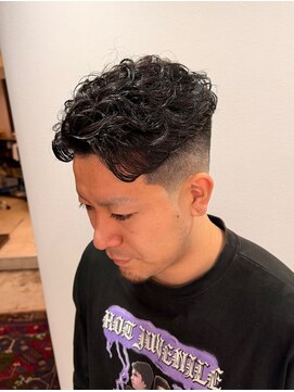 メゾンフォーメン 心斎橋店(Maison for men) ラルフカール　フェードカット　スキンフェード