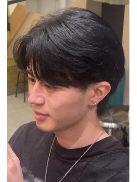 レリコ ニド(Relico-nid) 髪質改善20代30代 垢抜け大人men's毛流れセンターパート 京都