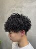 メンズカット+ツイストorスパイラル+炭酸パック¥10500