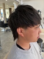 ヘアーアンドエステティック ヴェリス(hair&esthetic Velis) 【Men'sVelis】さっぱりしたメンズウルフカット