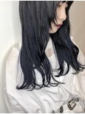 ロングstyleでも顔まわりにレイヤー♪ウルフstyle