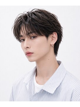 バポス ヘアサロン (BAPOS Hair Salon) 流れの出るメンズパーマ