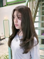 ディッセンバー 伊勢崎(December) レイヤーカット/グレージュ/レイヤーボブ/ミルクティーベージュ