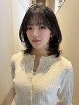 デディトゥ(dedyto)&nbsp;札幌大通レイヤーカットハッシュカット髪質改善韓国ボブ顔周り