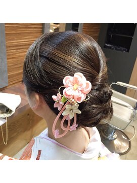 ヘアアンドメイクジップ恵比寿 (Hair&Make ZIP) 和装アップ 着物 着付け