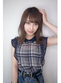 切りっぱ外はねセミディ