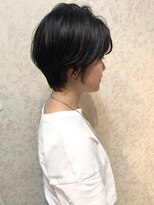 ジルバイジアン(JILL by GIEN)&nbsp;黒髪ショート お洒落ショート ハンサムショート 安田紗莉奈