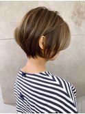 横顔美人☆×絶壁解消×大人ショート