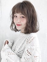 ルティア(Lutia) ゆるふわミディ ココアブラウン