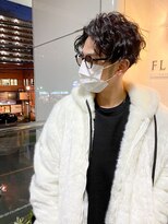 ヘアー フルール(Hair fleur)&nbsp;men'sセンターパートウェーブ