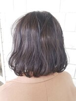 アメイジングヘアー 千歳店(AMAZING HAIR)&nbsp;【AMAZING HAIR千歳店/村山】透け感パープルグレー×ボブ
