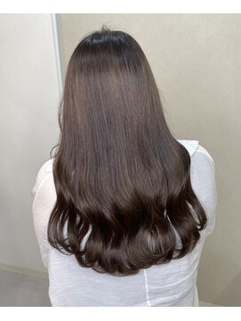 アイエン(aien) 大人気♪透明感とツヤ◎オリーブ×グレージュ中崎町/梅田