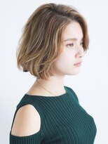 コムマティス 恵比寿ガーデンプレイス(Comme Matisse)  ボブ/カーキグレージュ/大人かわいい[恵比寿/恵比寿駅]