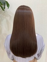 ヘアリゾート リノ(Hair resort Lino) 『ミネコラトリートメント×8トーンチョコレートブラウン』