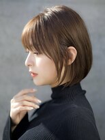 エインアンリー 表参道(AIN.ANLY.)&nbsp;前髪あり大人ショートボブ20代30代40代【AIN.表参道】川原大地