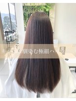 ラック 由比ヶ浜(LUCK)&nbsp;ハイライト×ツヤツヤストレート