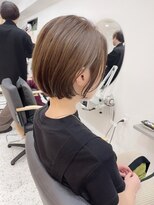 大人気！似合わせ丸みショートヘア！