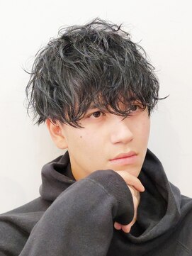 フィフス 原宿(fifth) 波巻きツイストスパイラルパーマ無造作ショートレイヤーマッシュ