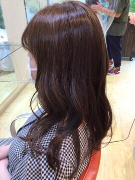 エイチエアー アルファ H'air alfa つつじヶ丘北口店 成人式前なので毛先揃えるスタイル