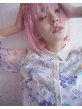 リノショアーズ ショウナン 辻堂店(RinoShores SHONAN) 10代20代★大人かわいいダブルカラーブリーチピンク