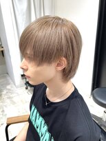 シアーミルクティーベージュナチュラルマッシュ