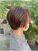 抜け感・透け感☆レディースショートヘア☆