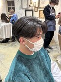 韓国メンズ センターパート【白井愛海】