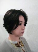 大人ショートボブ