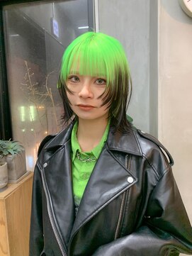 テトヘアー(teto hair) ボブウルフ、ウルフカット、フェイスレイヤー、顔周りウルフ