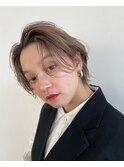 ショート/ヘアアレンジ/ローライト/ハイライト/ブリーチ