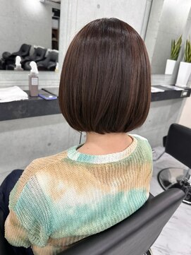 エンディアリング 東銀座(Endearing) 銀座/東銀座/切りっぱなしボブ/エアリーロング/ブラウン