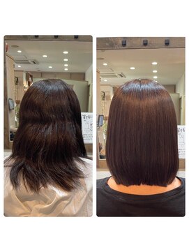 ベソ(Beso) ストレートボブ/縮毛矯正/ストレートパーマ/ツヤ髪/髪質改善
