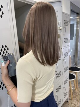 サンクプロジェクト(cinq PROJECT) ミルクティーベージュハイトーンカラーダブルカラーレイヤー韓国