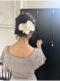 【Yui】ボブのまとめ髪