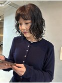 ニュアンスパーマ_レイヤーパーマ_ウルフパーマ_黒髪パーマ