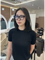 ネモネ バイ ミリー 梅田茶屋町(nemone by milly)&nbsp;ボブレイヤー×オリーブグレー【梅田】