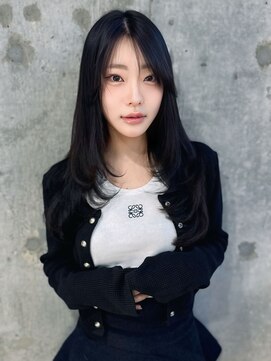 シー バイ ロンド 新宿(Sea by Lond) メルティカラー×フェミニンロング[似合わせカット/韓国]