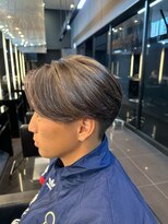 フルショウ 梅田(FURUSHO) メンズハイライト/センターパート